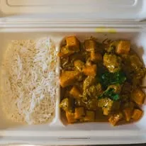 Butter chicken avec riz Basmati