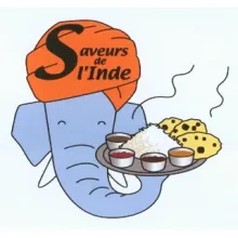 L'éléphant « Saveurs de l'Inde », le tout premier logo